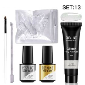 Nail Enhancement Crystal Extension Glue Suit (Option: SET13)