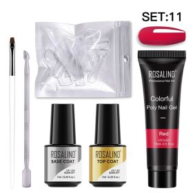 Nail Enhancement Crystal Extension Glue Suit (Option: SET11)