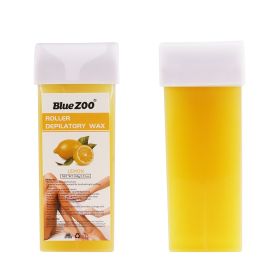 Warm Portable Beeswax Handheld Roller Wax Body Cleansing (Option: Lemon)