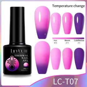 Color Changing Thermal Gel Nail Polish Winter (Option: LCT07)