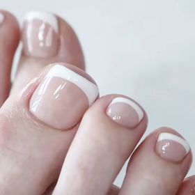 White French Toenail Wear In Summer (Option: GG081 jelly)