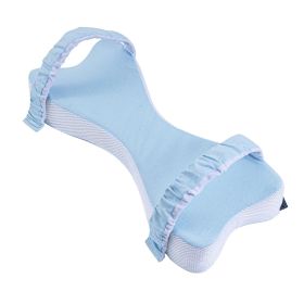 Memory Cotton Side Sleeping Knee Pillow (Option: Light Blue)