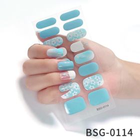 Ice Transparent Phototherapy Nail Gel Patch (Option: BSG0114)