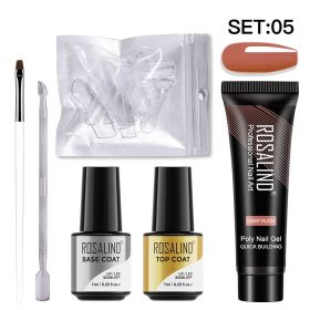 Nail Enhancement Crystal Extension Glue Suit (Option: SET05)