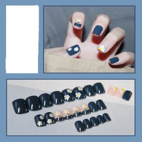 24 Pieces Of Nail Art Patches Can Be Detached And Reused (Option: NR43)