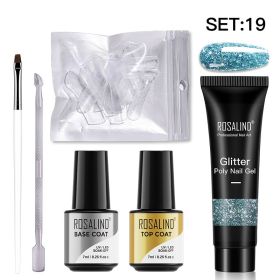 Nail Enhancement Crystal Extension Glue Suit (Option: SET19)