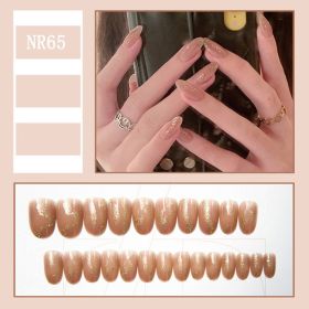 24 Pieces Of Nail Art Patches Can Be Detached And Reused (Option: NR65)