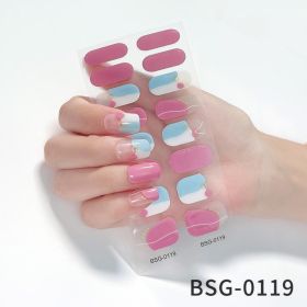 Ice Transparent Phototherapy Nail Gel Patch (Option: BSG0119)