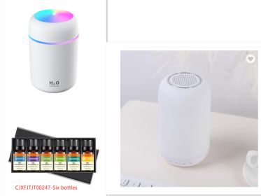 Ultrasonic Aromatherapy Essential Oil Diffuser (Option: White Set A)