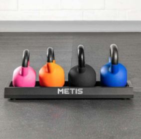 Color Sports Environmental Protection Dip Plastic Small Yiling Hexagonal Household Dumbbells (Option: 4kg METTS pink kettlebell-1PCS)