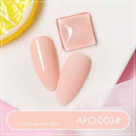 Jelly Ice Through Rainbow Puff Nail Oil Gel (Option: Color3)