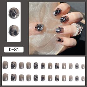 Phototherapy Manicure Wearable Nail Patch (Option: D81)