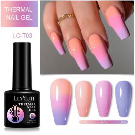 Color Changing Thermal Gel Nail Polish Winter (Option: LCT03)