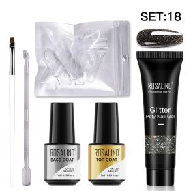 Nail Enhancement Crystal Extension Glue Suit (Option: SET18)