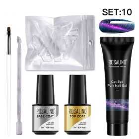 Nail Enhancement Crystal Extension Glue Suit (Option: SET10)