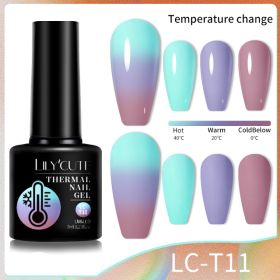 Color Changing Thermal Gel Nail Polish Winter (Option: LCT011)