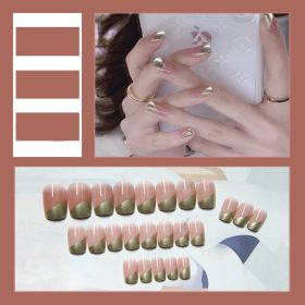 24 Pieces Of Nail Art Patches Can Be Detached And Reused (Option: NR71)