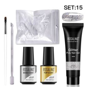 Nail Enhancement Crystal Extension Glue Suit (Option: SET15)